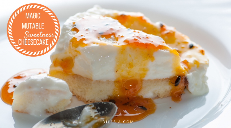 Magic mutable sweetness cheesecake